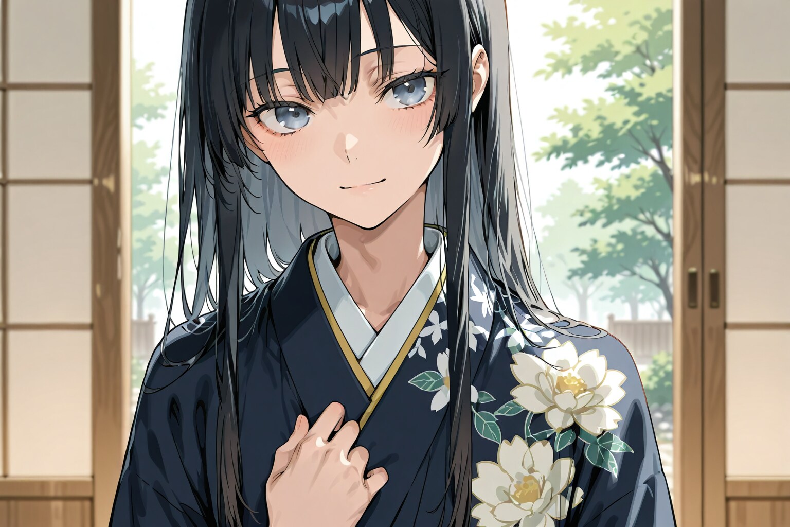 長髪にイメチェンしてみた男の娘 | の人気AIイラスト・グラビア