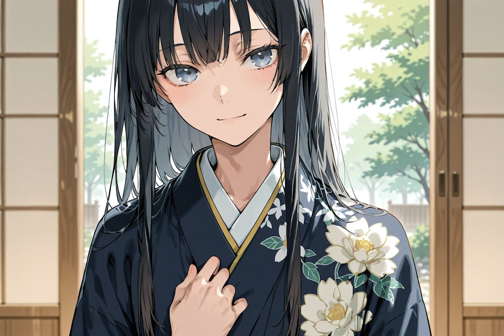 長髪にイメチェンしてみた男の娘