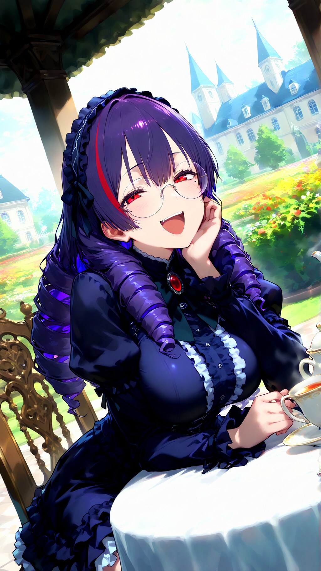 うちの子縦ロール！