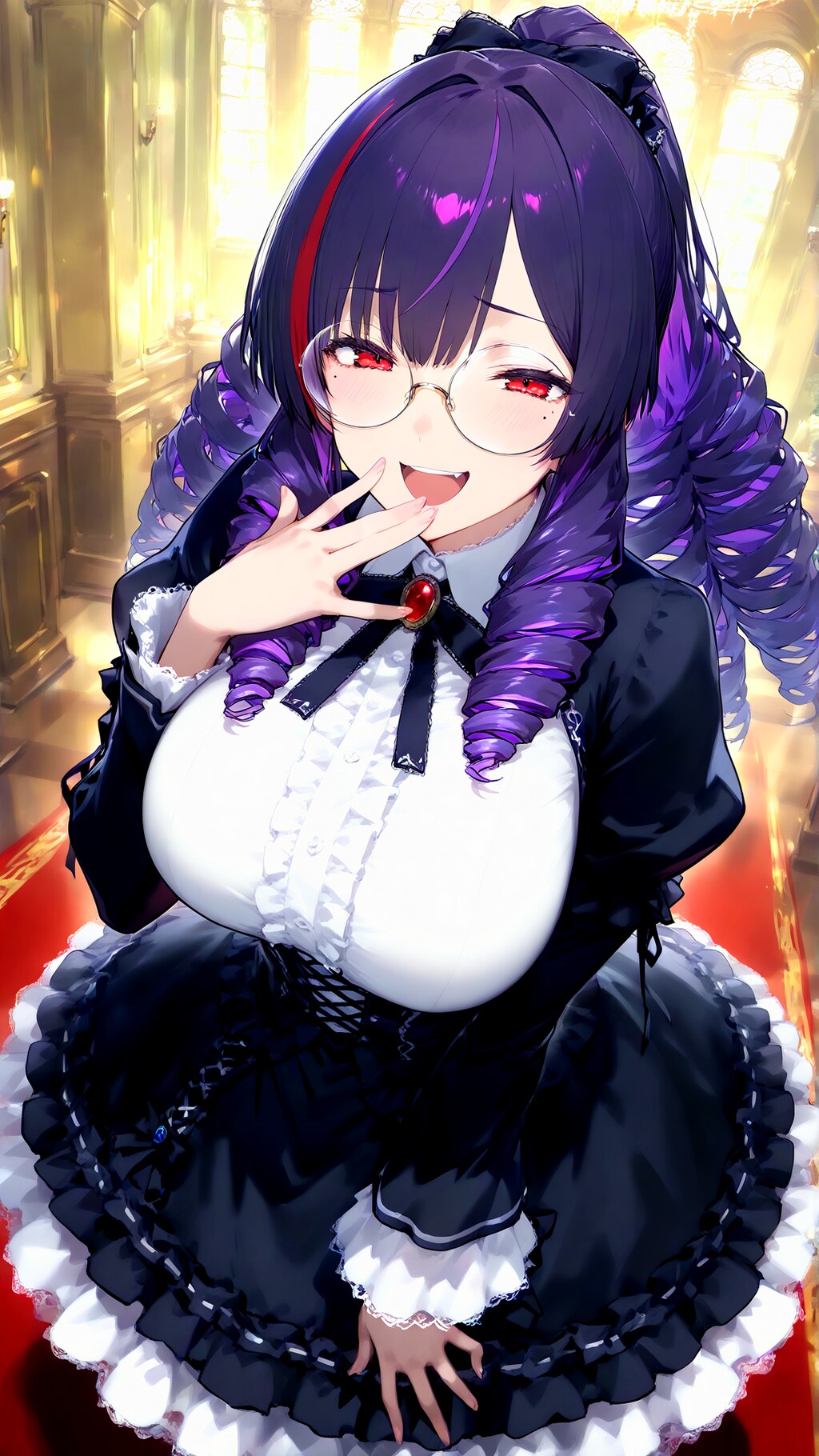 うちの子縦ロール！