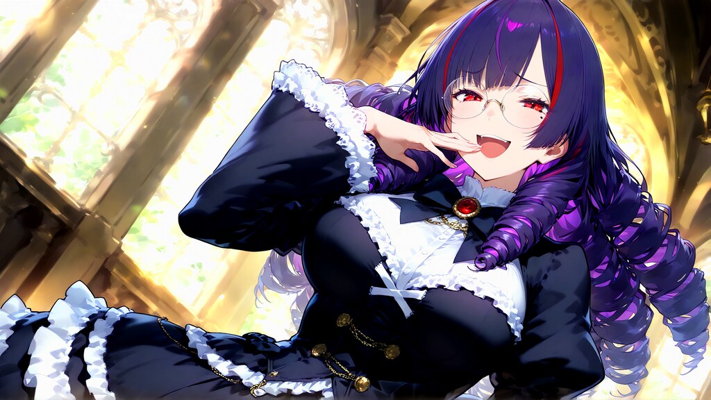 うちの子縦ロール！