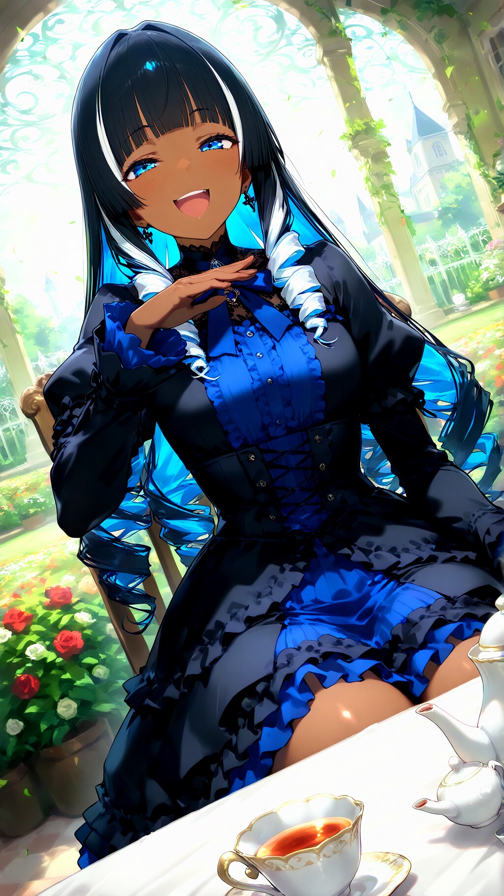 うちの子縦ロール！