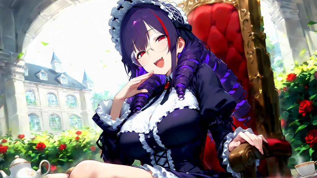 うちの子縦ロール！