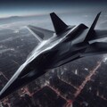 【習作】近未来のステルス戦闘機 2枚目