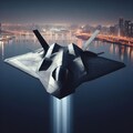 【習作】近未来のステルス戦闘機 3枚目