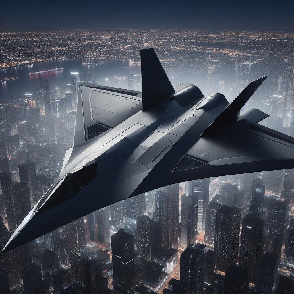 【習作】近未来のステルス戦闘機