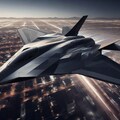 【習作】近未来のステルス戦闘機 4枚目