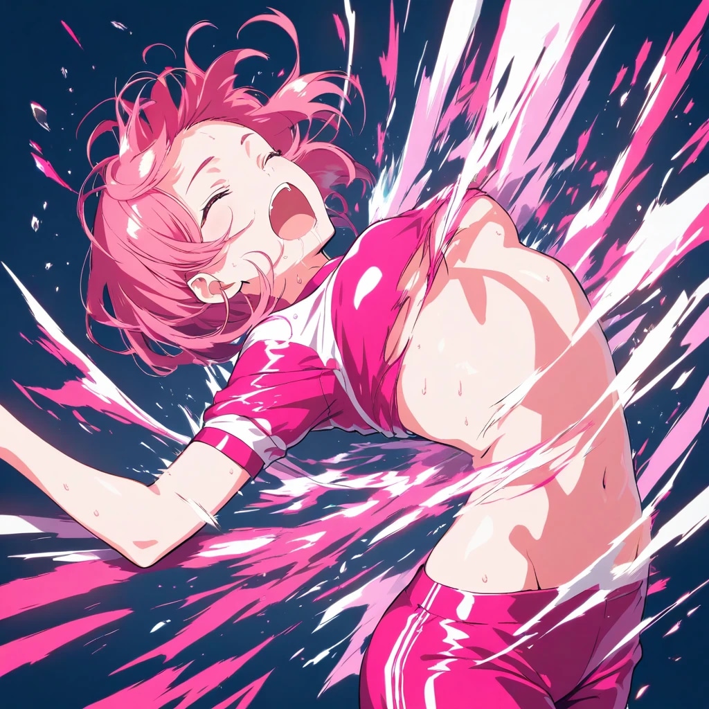 ピンクを引き裂く魔法