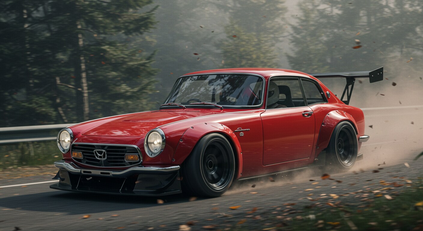 ホンダS800 | の人気AIイラスト・グラビア