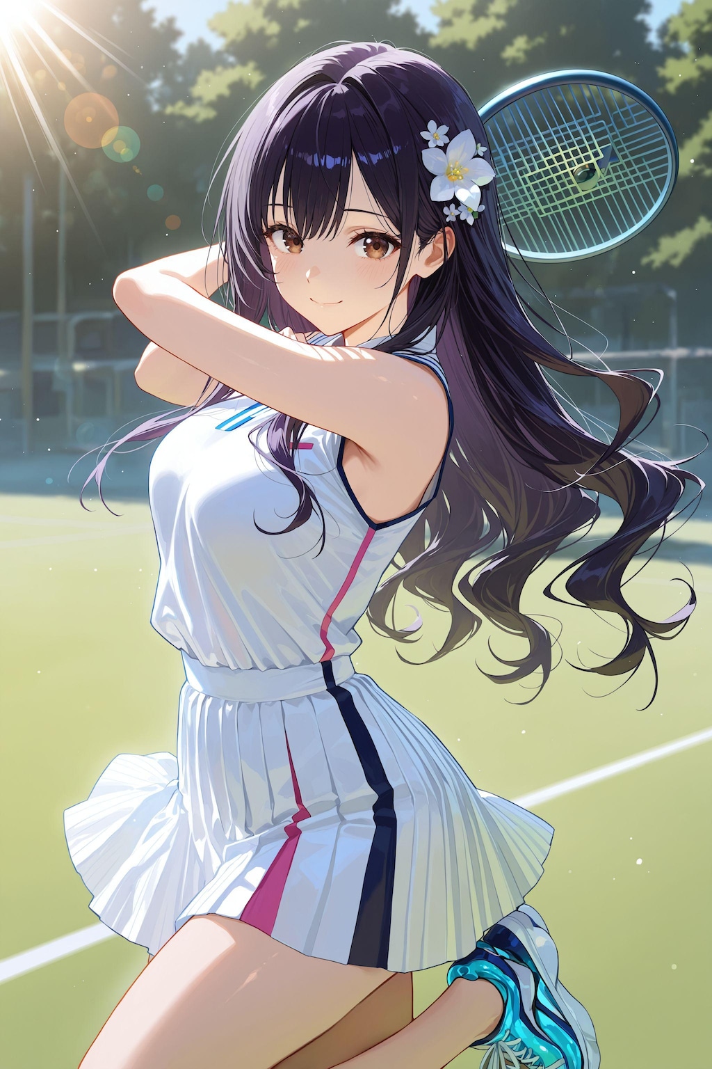 クシナダヒメさんのテニス（異世界の女神さま（クシナダヒメさん）番外編）