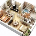 3D Floor Plan 4枚目