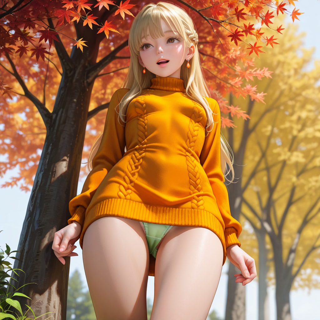 澪奈 sweater dress R15 (1)