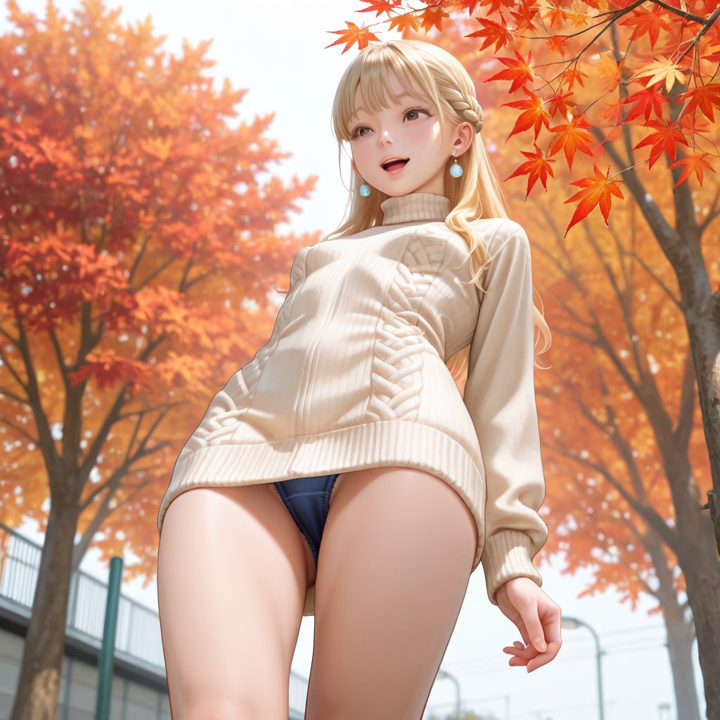 澪奈 sweater dress R15 (1)