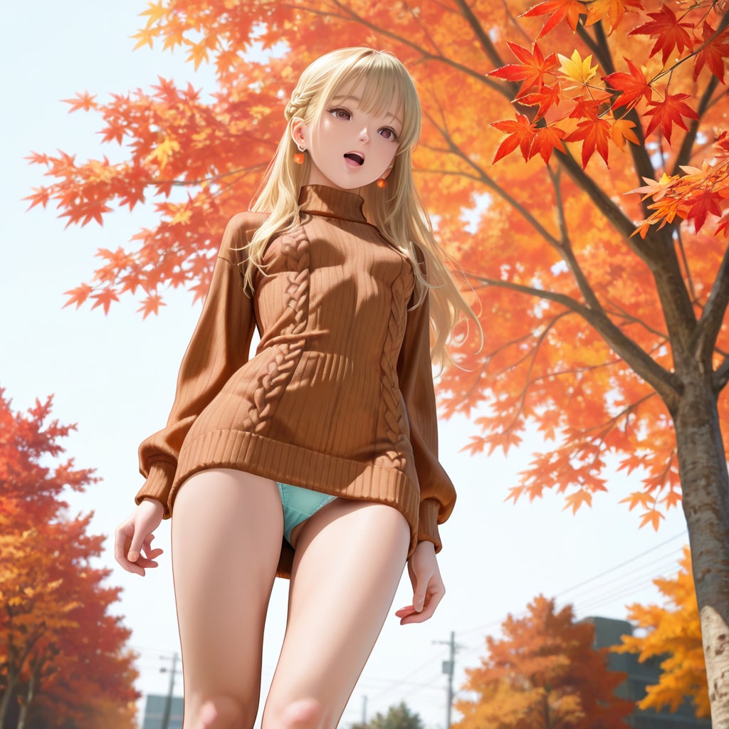 澪奈 sweater dress R15 (1)