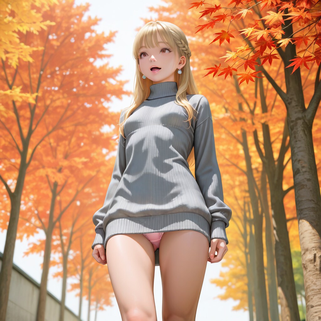 澪奈 sweater dress R15 (1)