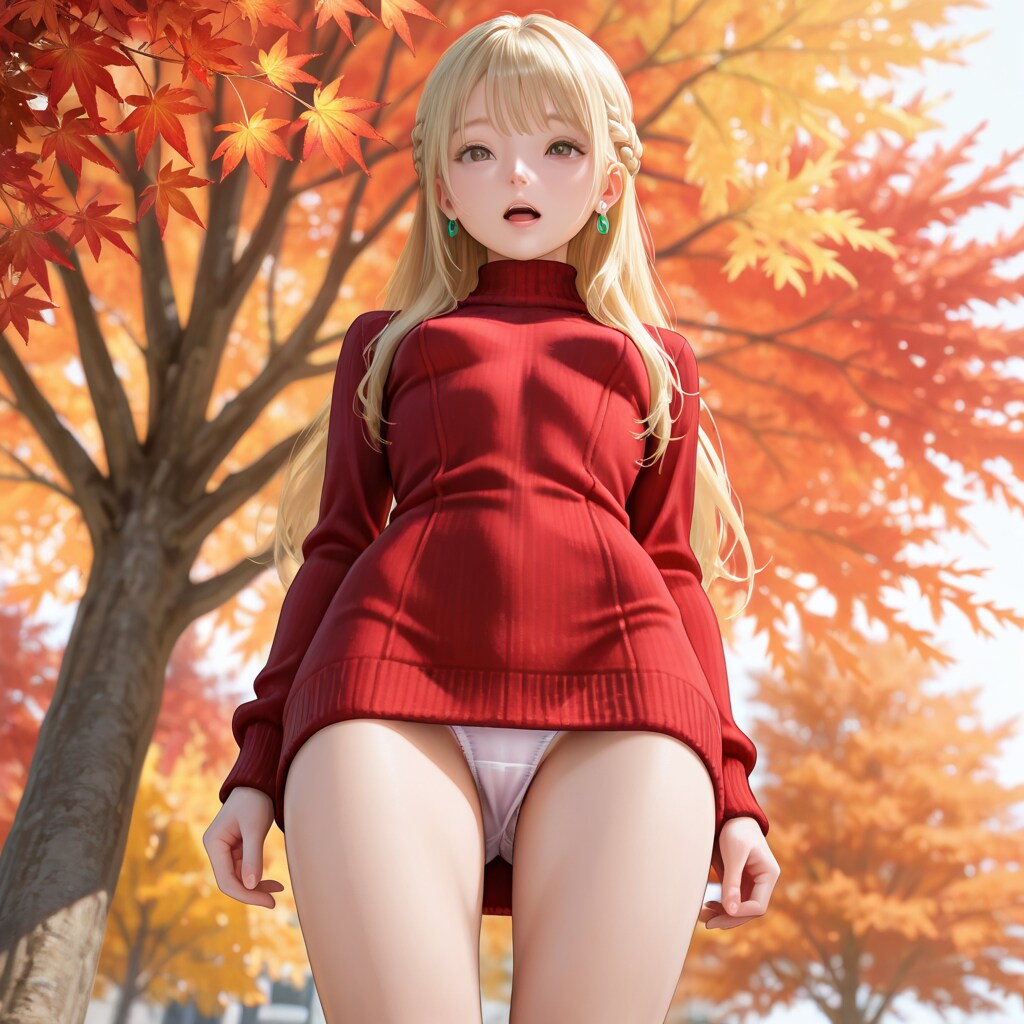 澪奈 sweater dress R15 (1)