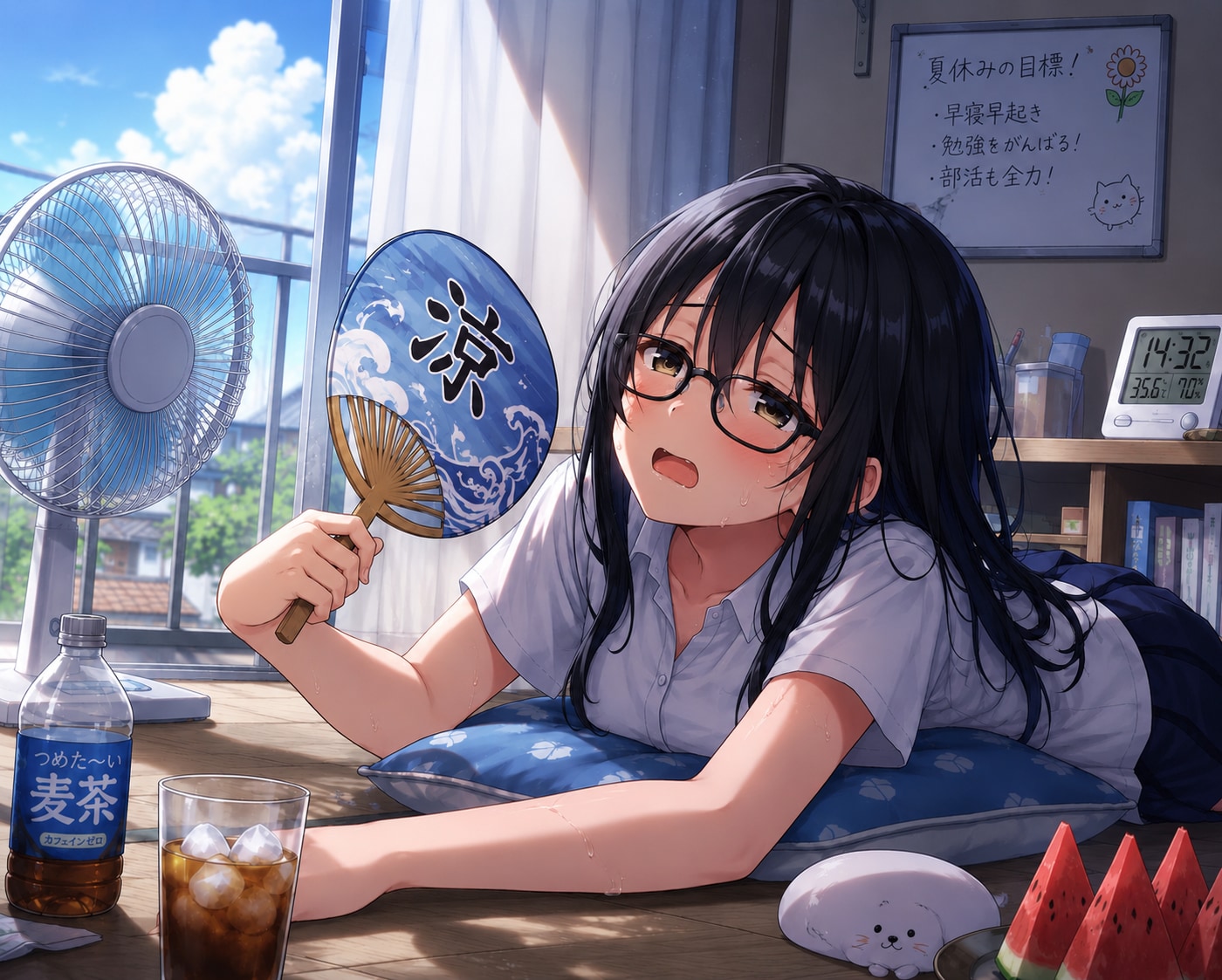 今日はもう、動けません。