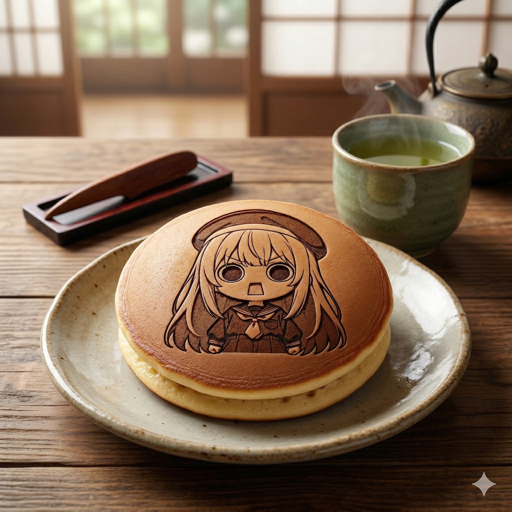 デザートのえらいこっちゃ嬢印どら焼き