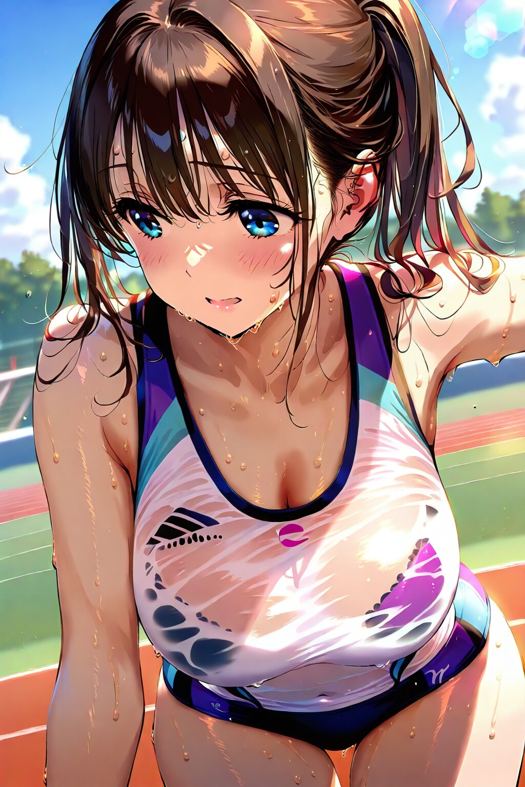 汗だく