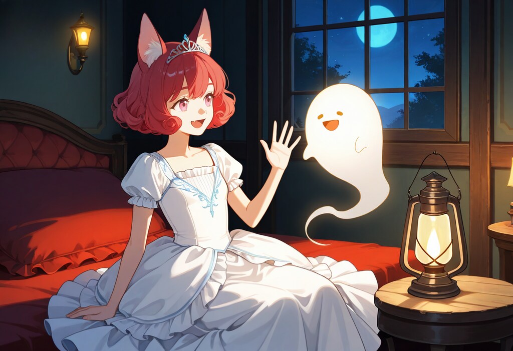 【夢エリ】カエデニア姫とお化けさん