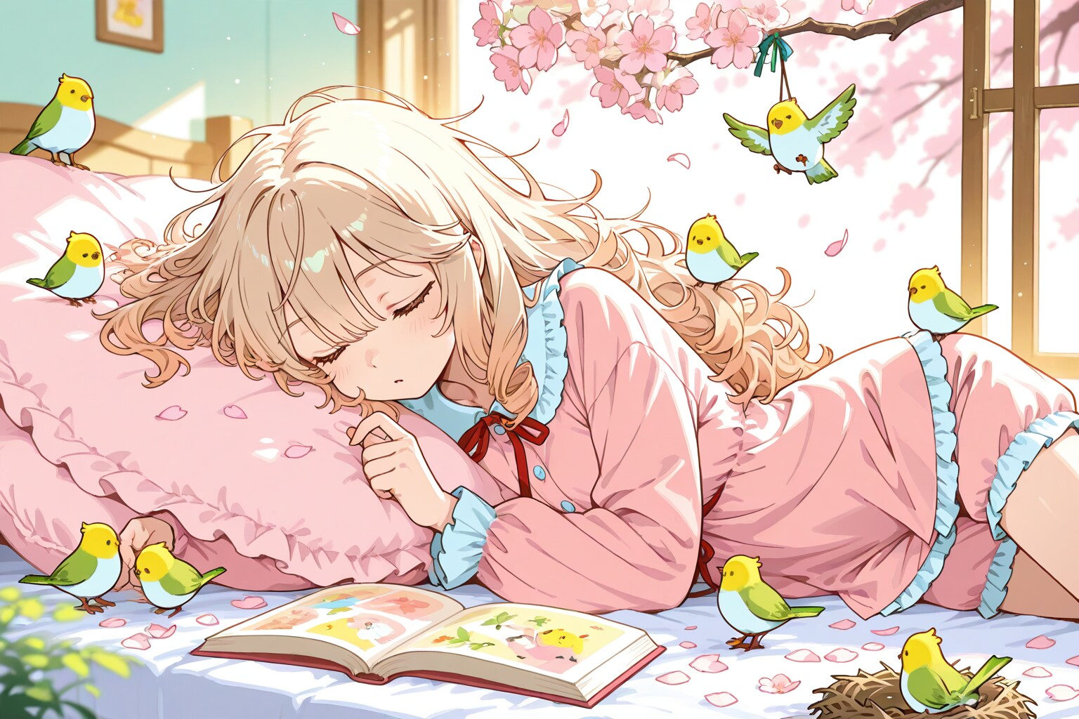 春眠🌸💤 | の人気AIイラスト・グラビア