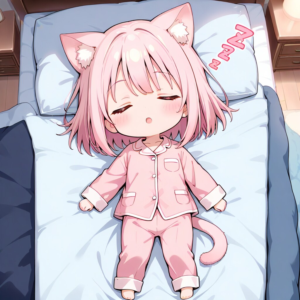 おやすみにゃん | の人気AIイラスト・グラビア