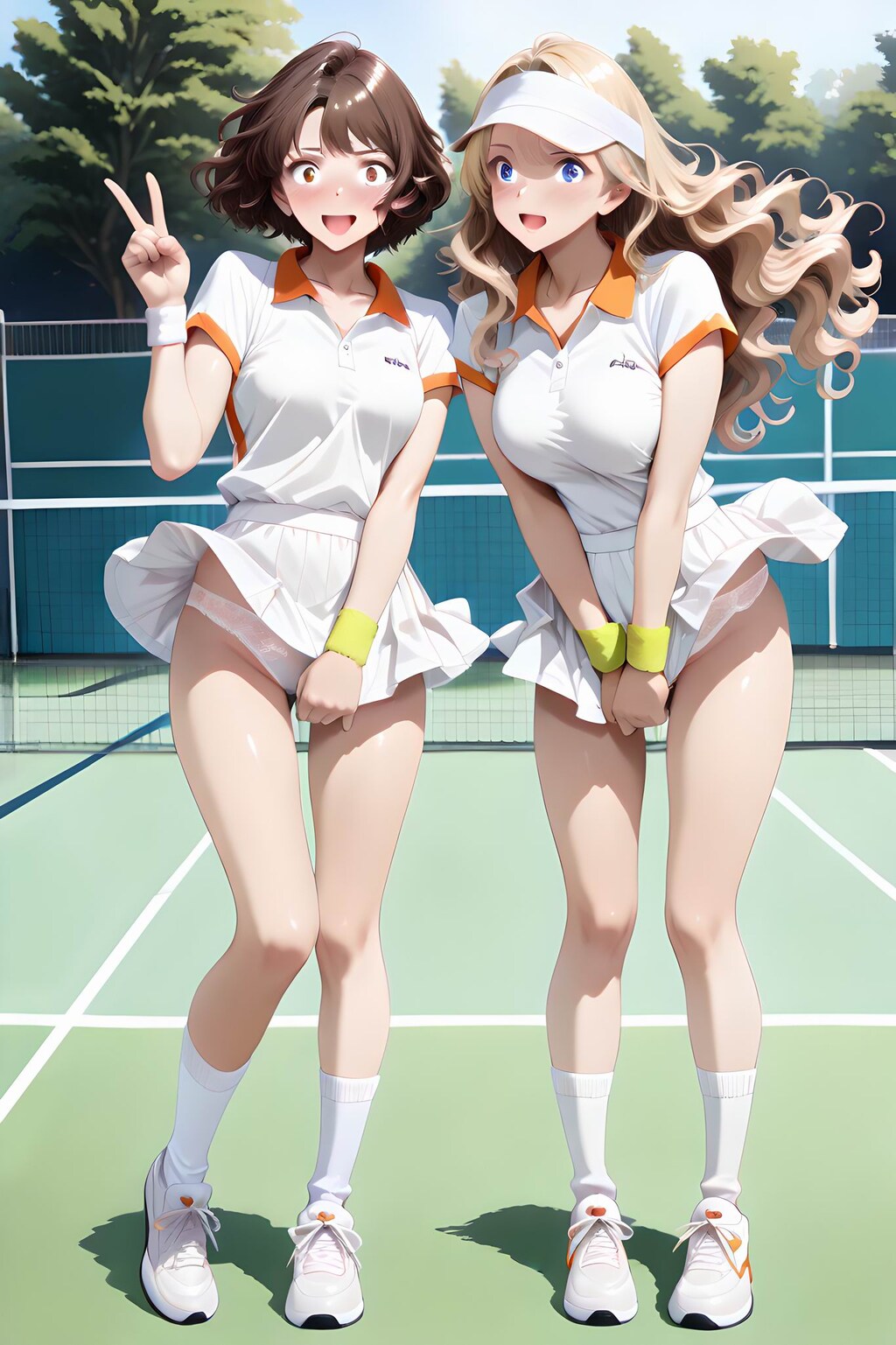 テニス女子