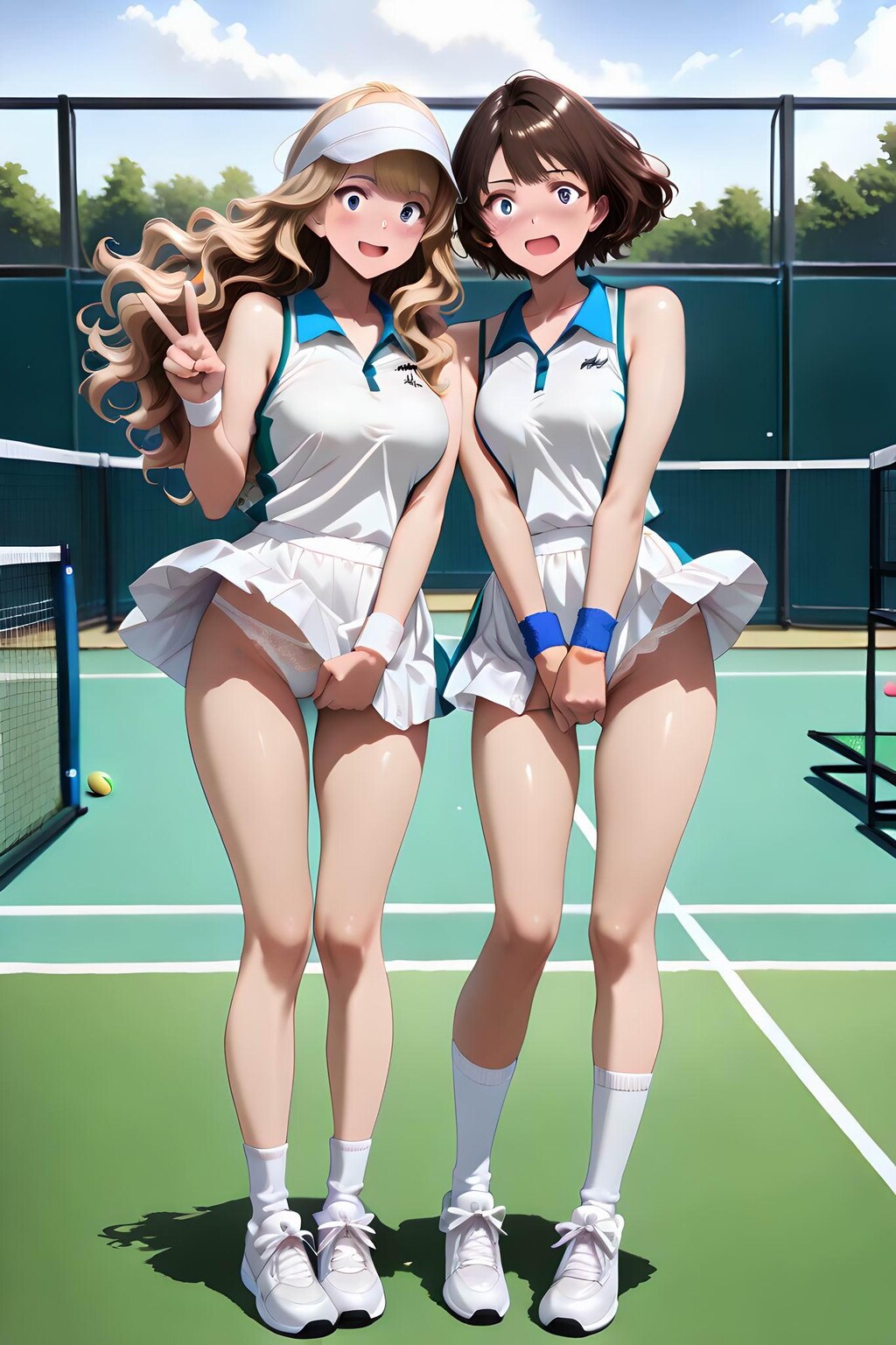 テニス女子