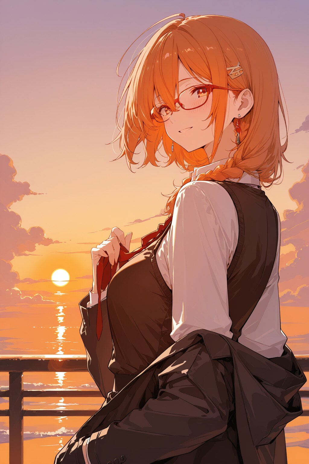 夕暮れ