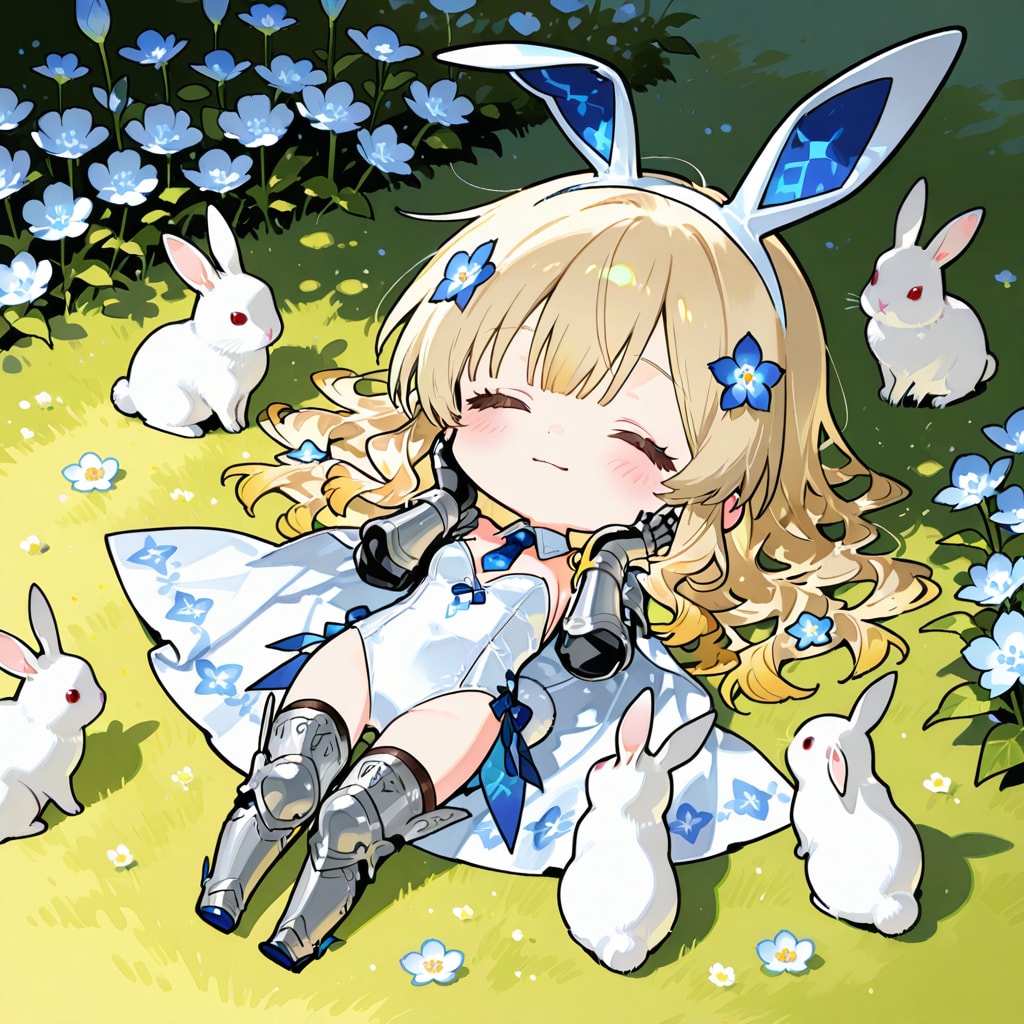 お昼寝♪