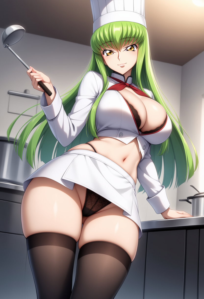 女性コック