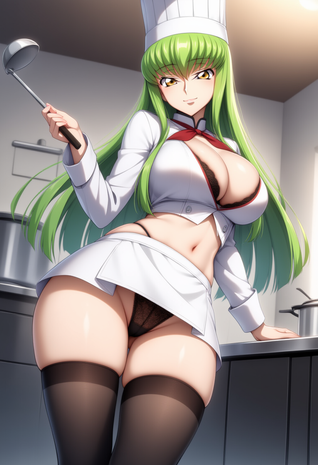 女性コック