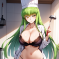 女性コック 2枚目