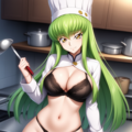 女性コック 4枚目