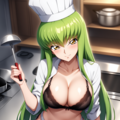 女性コック 5枚目