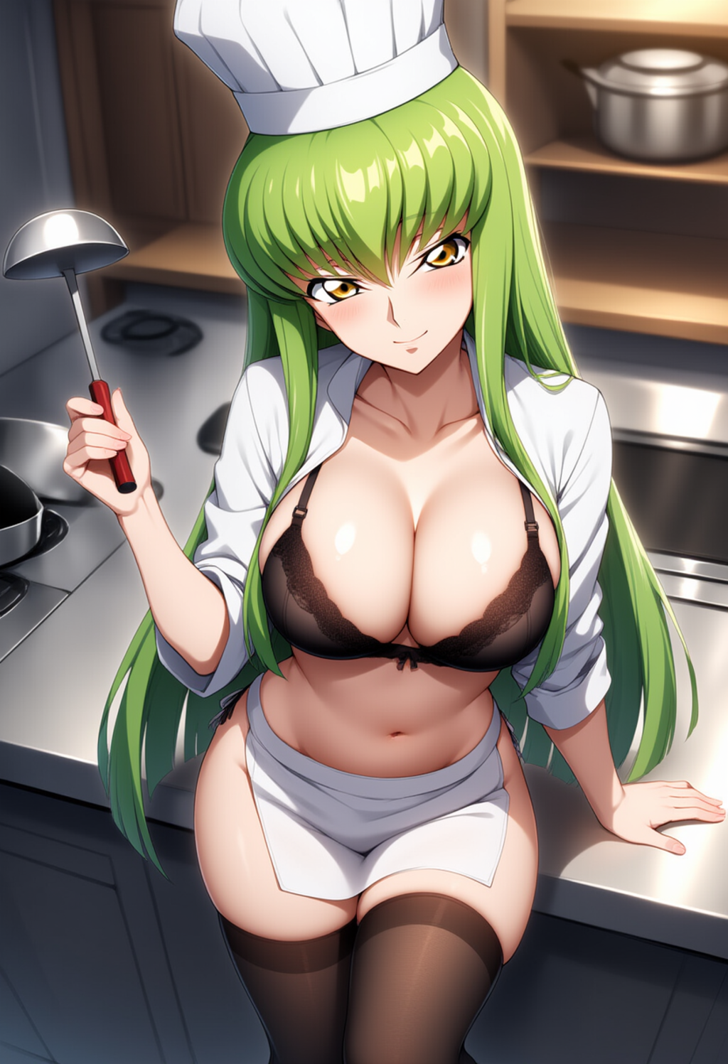 女性コック