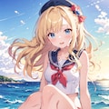 マリンルックの姫様 4枚目
