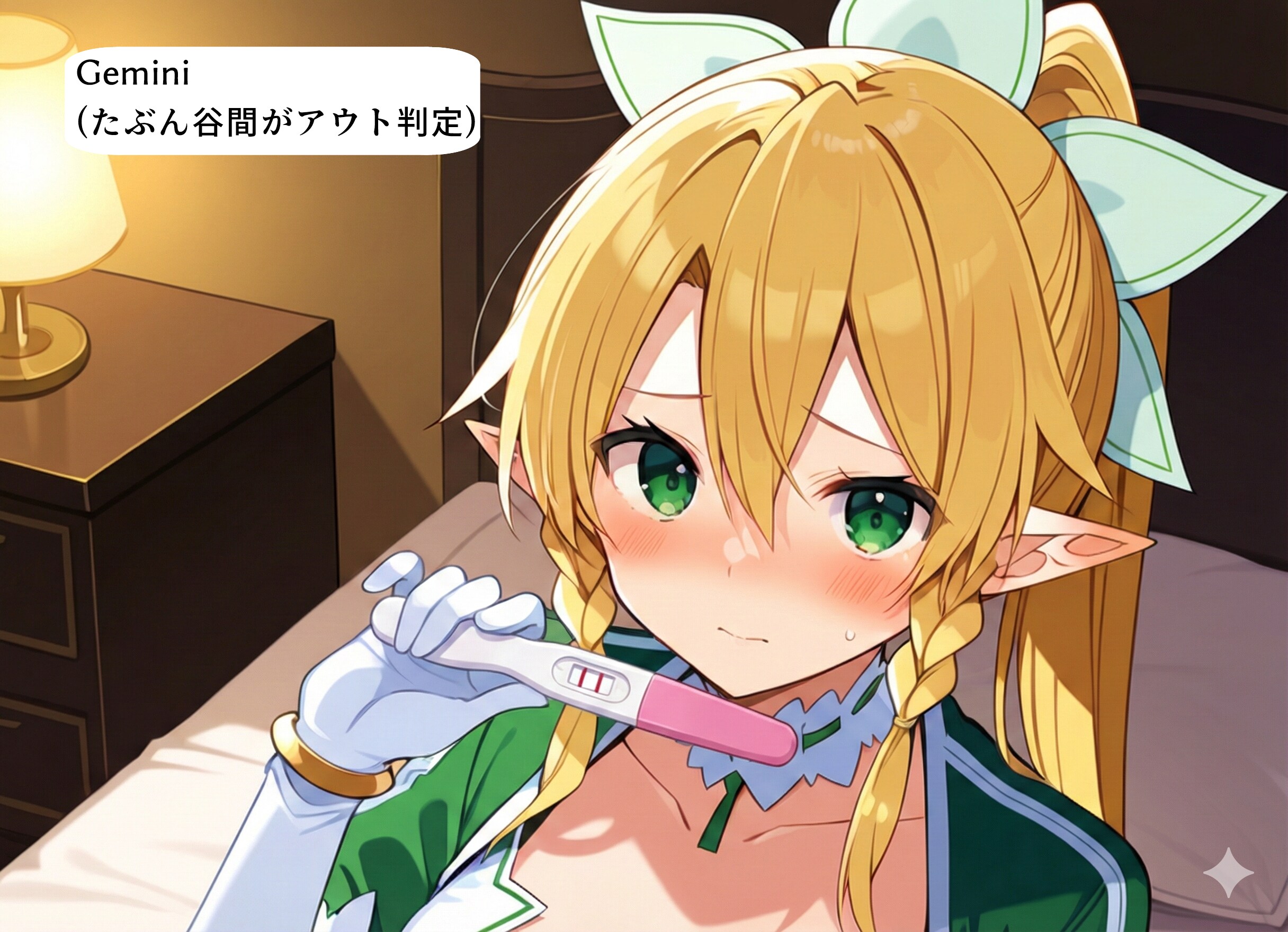 妊娠検査薬はセンシティブではない(イラスト版)