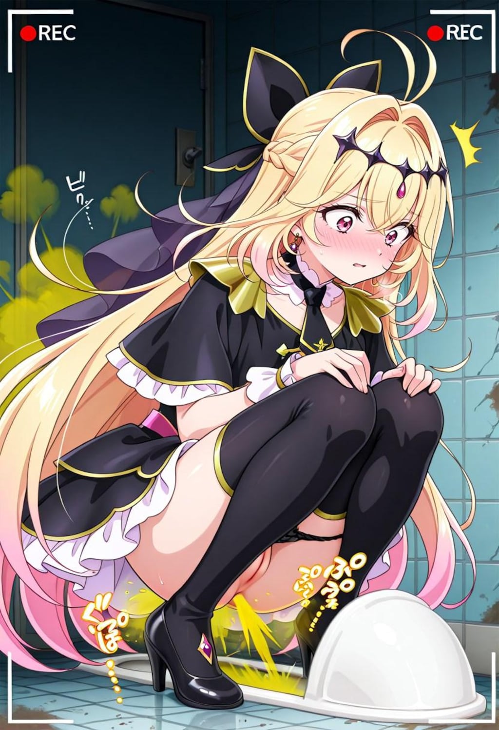 キュアアルカナ・シャドウ　トイレ盗撮