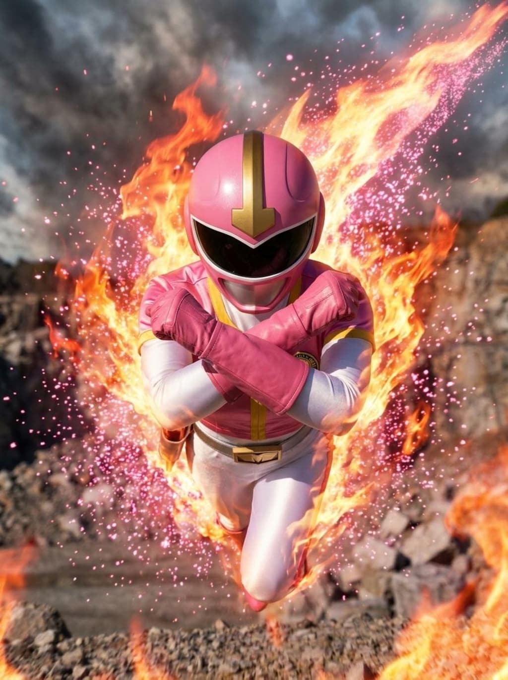 戦隊ヒロイン必殺技