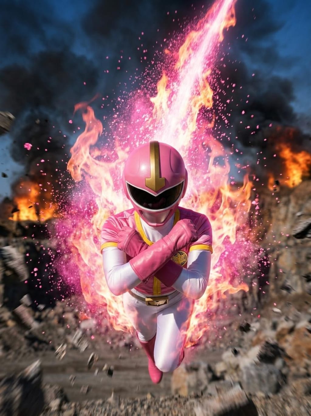 戦隊ヒロイン必殺技