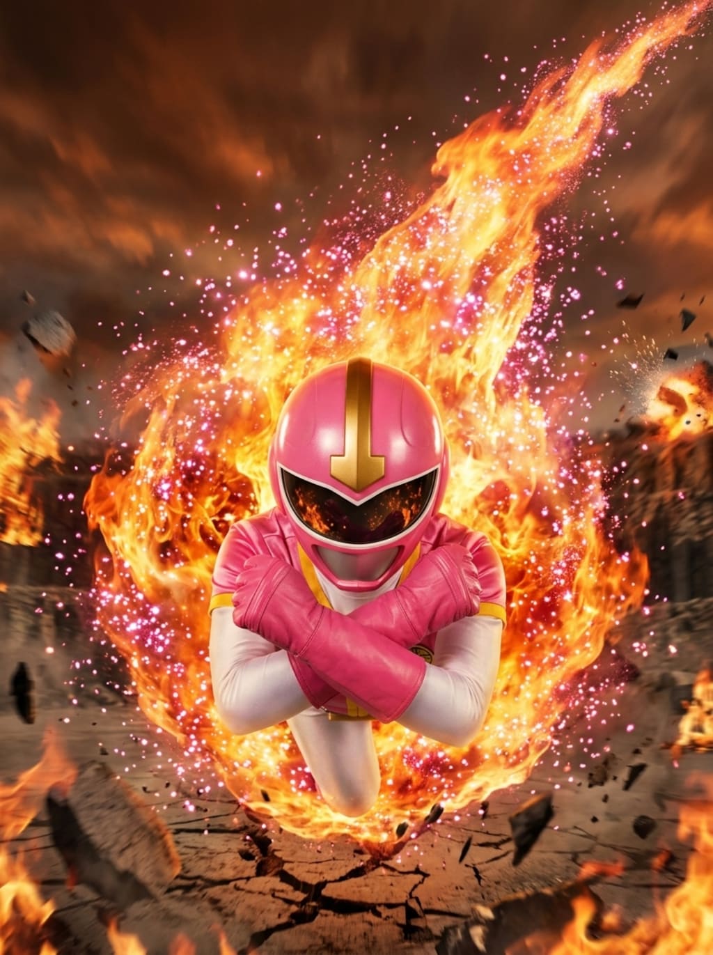 戦隊ヒロイン必殺技