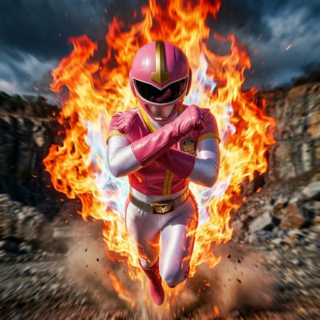 戦隊ヒロイン必殺技