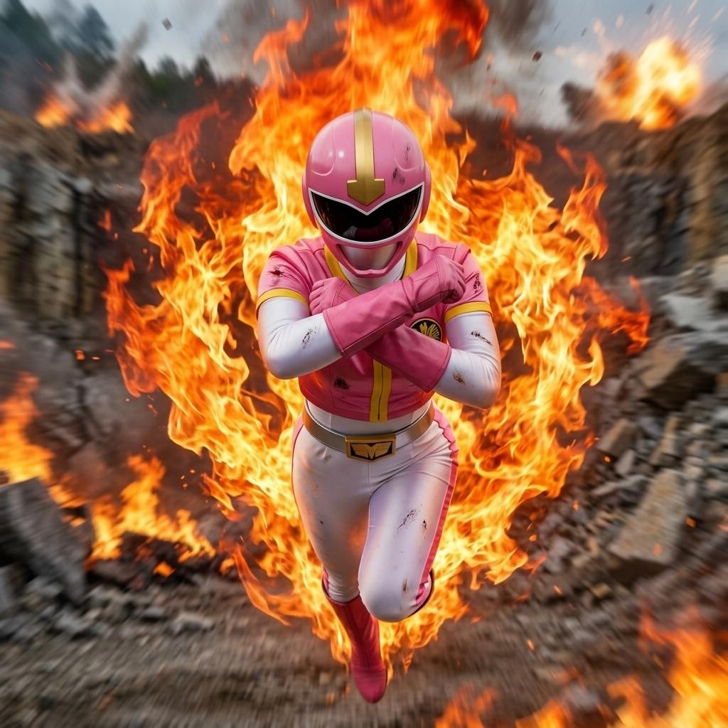 戦隊ヒロイン必殺技