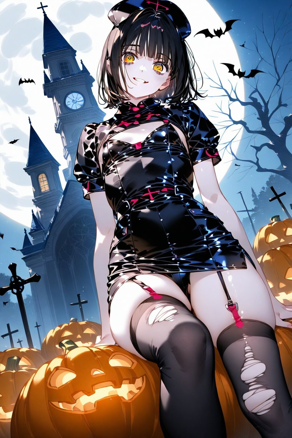 バットガールゾンビとゴシックゾンビ