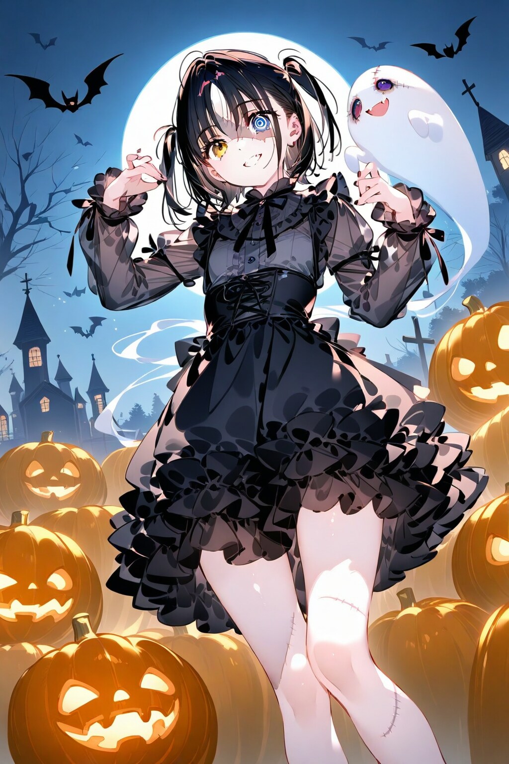 バットガールゾンビとゴシックゾンビ