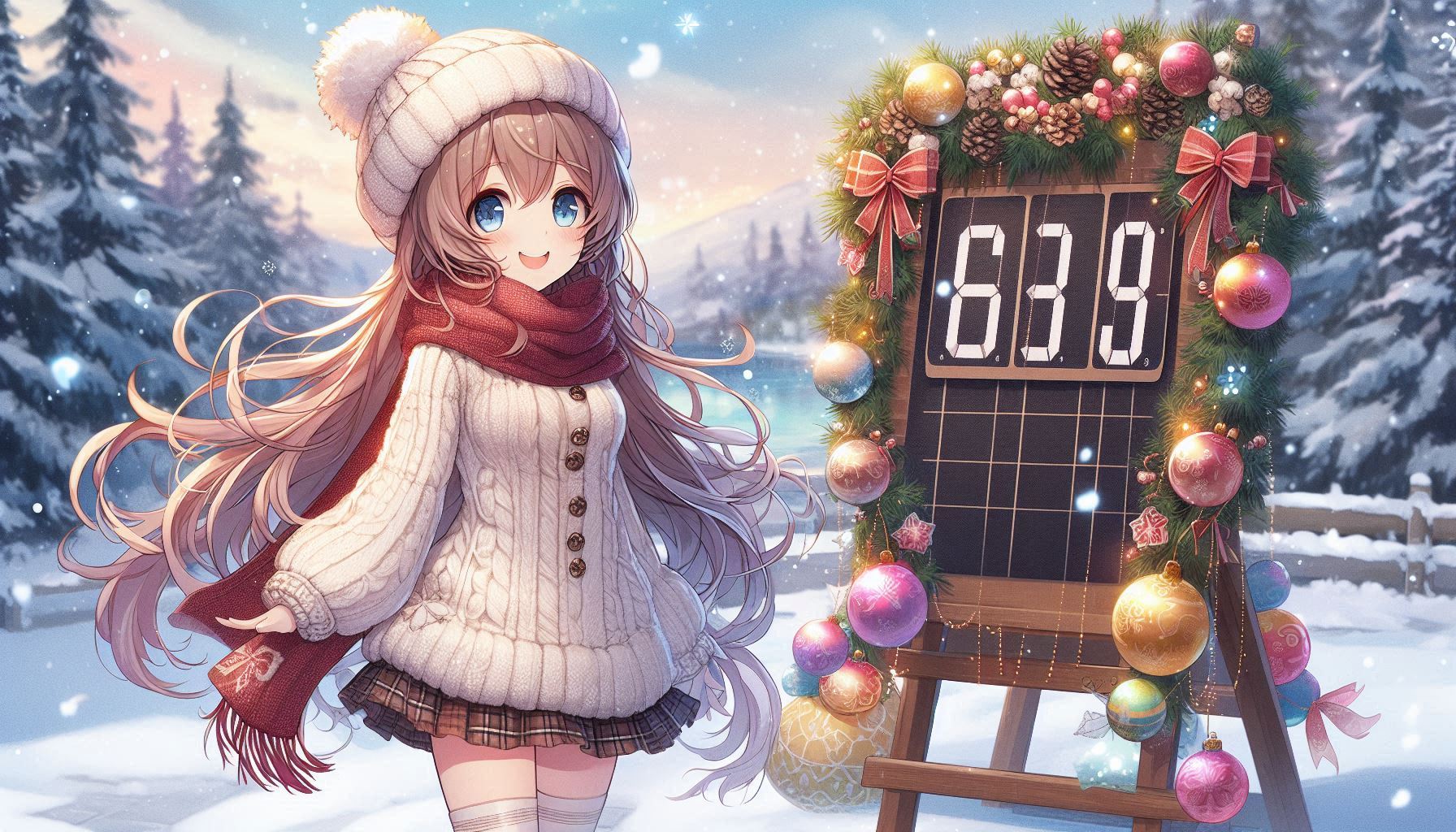 カウントダウンボード | の人気AIイラスト・グラビア