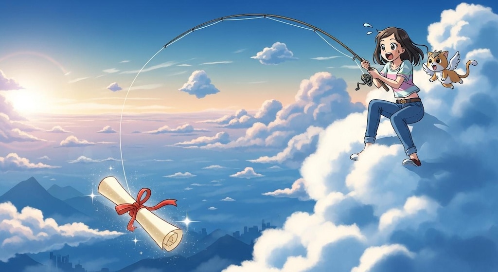 婚姻届けが釣れる場所