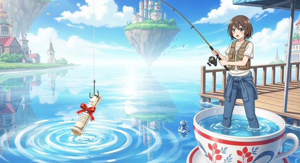 婚姻届けが釣れる場所