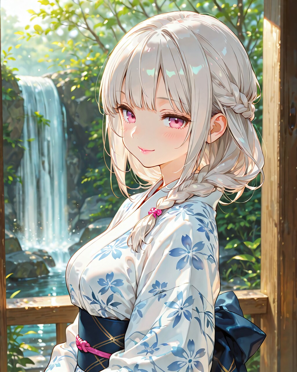 本日の滝行はこちらです